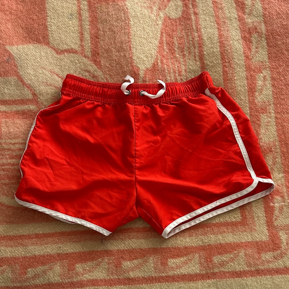 Hanna Andersson Bright Red Shorts
